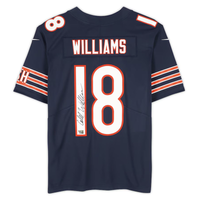 Caleb Williams Autographed Chicago Bears Nike Limited Navy Jersey Fanatics
