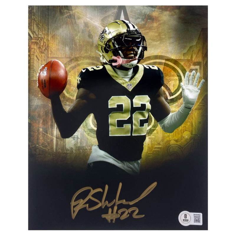 Rashid Shaheed Autographed New Orleans Saints "Celebration" 8" x 10" Photograph Beckett