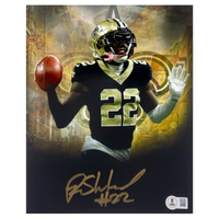 Rashid Shaheed Autographed New Orleans Saints "Celebration" 8" x 10" Photograph Beckett