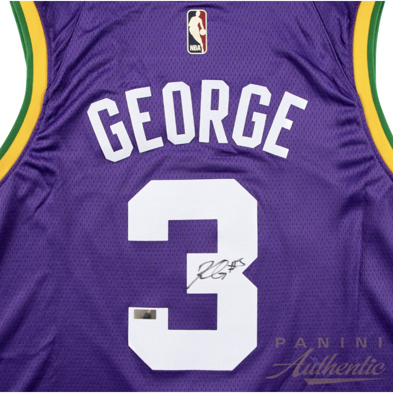 Keyonte George Autographed Utah Jazz Purple Nike Swingman Jersey Panini
