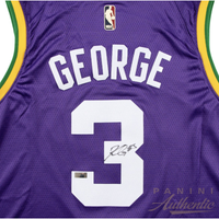 Keyonte George Autographed Utah Jazz Purple Nike Swingman Jersey Panini