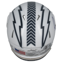 Dan Fouts Autographed Chargers 2024 STS Mini Speed Helmet Beckett