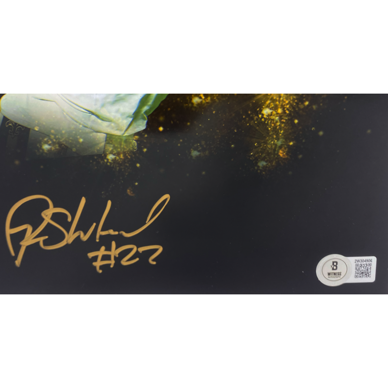 Rashid Shaheed Autographed New Orleans Saints "Over The Shoulder Catch" 8" x 10" Photo Beckett