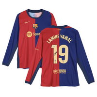 Lamine Yamal Autographed FC Barcelona 2024-25 Nike Long Sleeve Jersey Fanatics