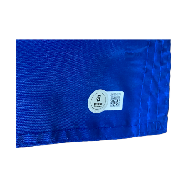 Kyren Williams Autographed Los Angeles Rams Stripe Logo 3' x 5' Flag Beckett