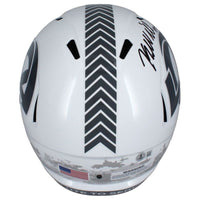 Kyren Williams Autographed Los Angeles Rams 2024 STS Full Size Helmet Beckett