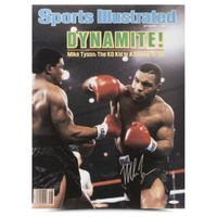 Mike Tyson Autographed SI Cover Dec 1st, 1986 "WBC Heavyweight Title" UDA LE 86