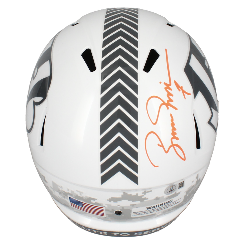 Boomer Esiason Autographed Bengals 2024 STS Full Size Speed Helmet Beckett