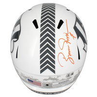 Boomer Esiason Autographed Bengals 2024 STS Full Size Speed Helmet Beckett