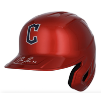 Jose Ramirez Autographed Cleveland Guardians Alternate Chrome Batting Helmet Fanatics