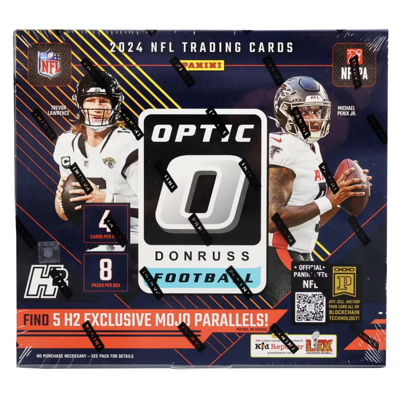 2024 Panini Donruss Optic NFL Hybrid H2 Box Factory Sealed