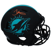 Tyreek Hill Autographed Miami Dolphins Eclipse Authentic Speed Helmet Beckett