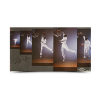 Michael Jordan Autographed 35x19 'Imagination' Photo UDA LE 123