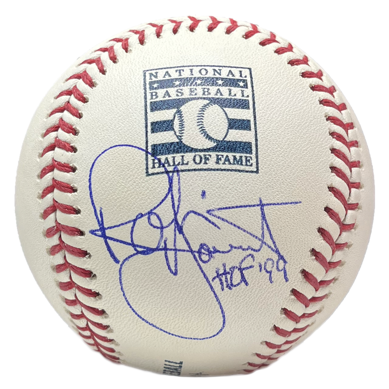 Robin Yount Autographed Inscribed "HOF '99" Hall of Fame Logo Baseball Fanatics
