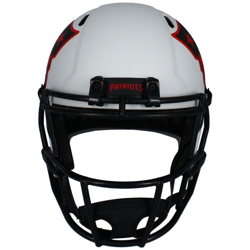 Ty Law Autographed New England Patriots Full Size Lunar Eclipse Helmet Beckett