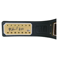 Rashid Shaheed Autographed New Orleans Saints "Geaux Saints!" Championship Title Belt Beckett
