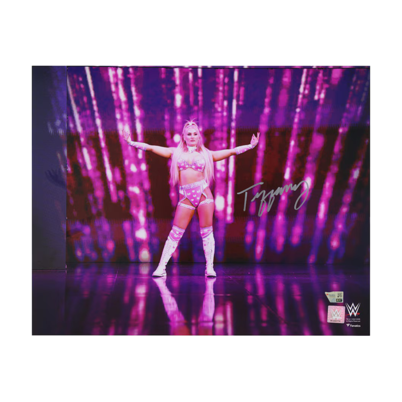 Tiffany Stratton Autographed WWE Entrance 16" x 20" Photograph Fanatics