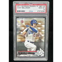 2017 Bowman #BP149 Cody Bellinger Los Angeles Dodgers - PROSPECTS - PSA 10