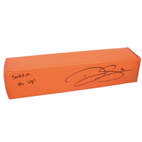 Dalton Schultz Autographed Houston Texans Swarm H's Up End Zone Pylon Beckett Witnessed LE 1/25