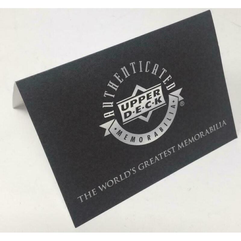 Teemu Selanne Autographed 1996 Dark Mighty Ducks Jersey UDA