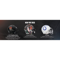 2025 Fanatics NFL Authentic Mini Helmet Under Wraps (Brady, Jayden, Barkley 1/1)