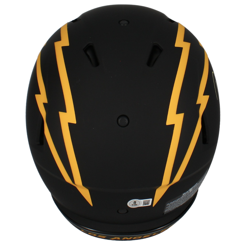Antonio Gates Autographed Chargers Eclipse Authentic Speed Helmet Beckett
