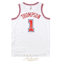 Amen Thompson Autographed Houston Rockets 'Hometown Heroes' Swingman Jersey Panini