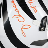 Ja'Marr Chase Autographed Bengals "24 Triple Crown" Speedflex Helmet Beckett