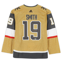 Reilly Smith Autographed Las Vegas Knights Authentic Adidas Gold Alternate Jersey Fanatics