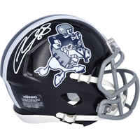 CeeDee Lamb Autographed Dallas Cowboys Cowboy Joe Speed Mini Helmet Fanatics