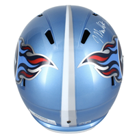 Malik Willis Autographed Titans Flash Full Size Speed Helmet Beckett