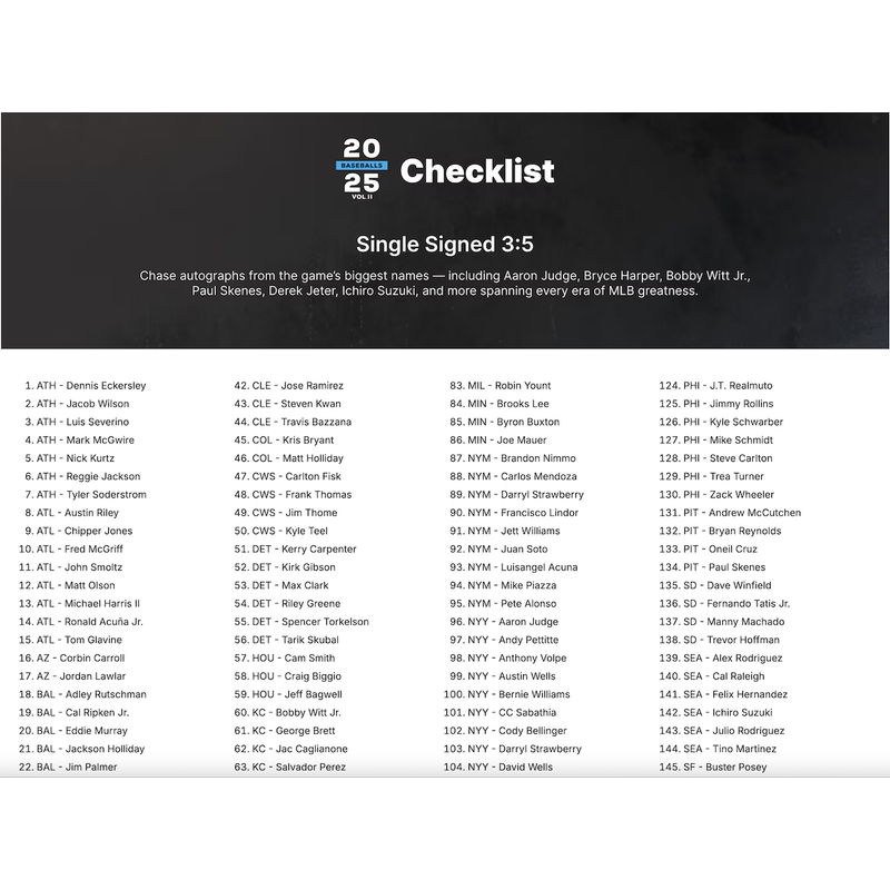 (Babe Ruth, Ohtani)  2025 MLB Under Wraps Autographed Baseball Fanatics Vol. 2