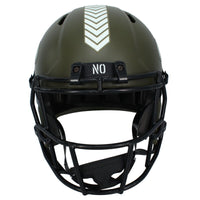 Rashid Shaheed Autographed New Orleans Saints 2022 STS Full Size Speed Helmet Beckett