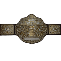 Booker T Autographed WWE Big Gold Championship Replica Title Belt Fanatics