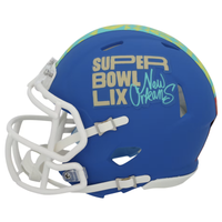 Cooper DeJean Autographed Eagles Super Bowl Logo Mini Speed Helmet Fanatics