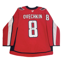 Alexander Ovechkin Autographed "895G 4-6-25" Washington Capitals Jersey Fanatics