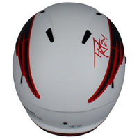 Ty Law Autographed New England Patriots Full Size Lunar Eclipse Helmet Beckett