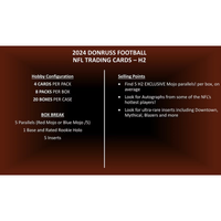 2024 Panini Donruss Optic NFL Hybrid H2 Box Factory Sealed