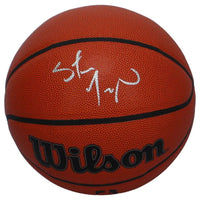 Shawn Kemp Autographed Seattle Supersonics Wilson Authentic Series Basketball Beckett