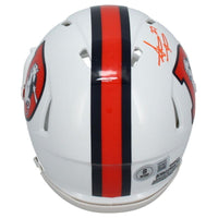 Steve Atwater Autographed Broncos Alternate Mini Speed Helmet Beckett