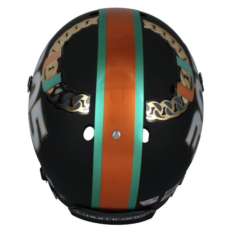 Greg Olsen Autographed Miami Hurricanes Schutt Tradition Full Size Helmet Fanatics