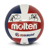 Kerri Walsh Jennings & Misty May-Treanor Autographed Molten USA Volleyball UDA