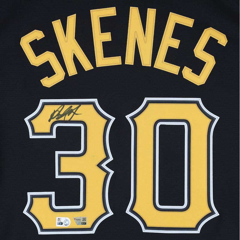 Paul Skenes Autographed Pittsburgh Pirates Black Nike Jersey Fanatics