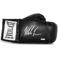 Mike Tyson Autographed Black Everlast Boxing Gloves UDA