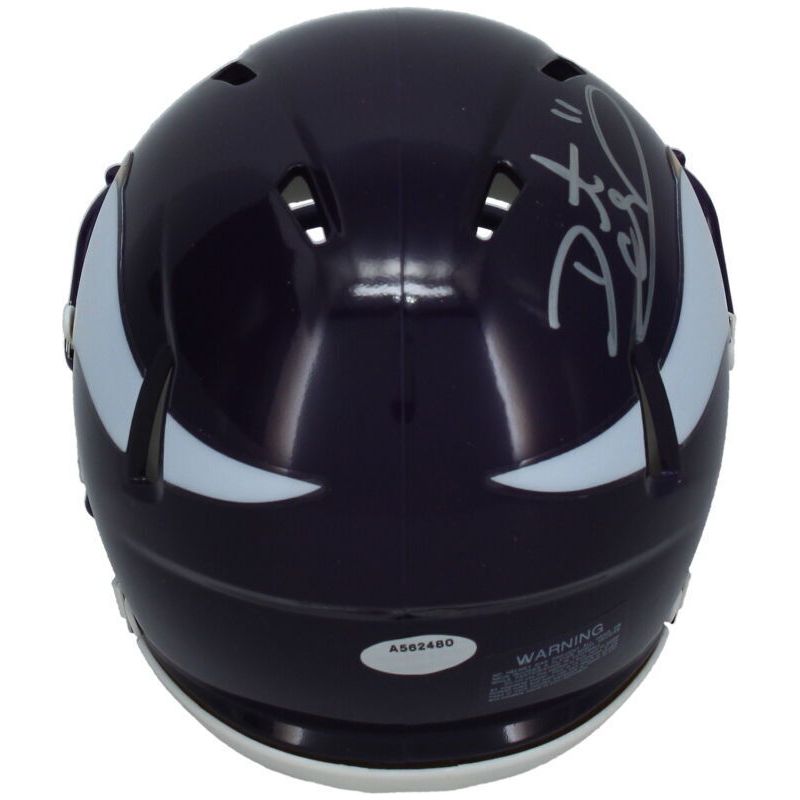 Daunte Culpepper Autographed Minnesota Vikings Mini Speed Helmet Beckett