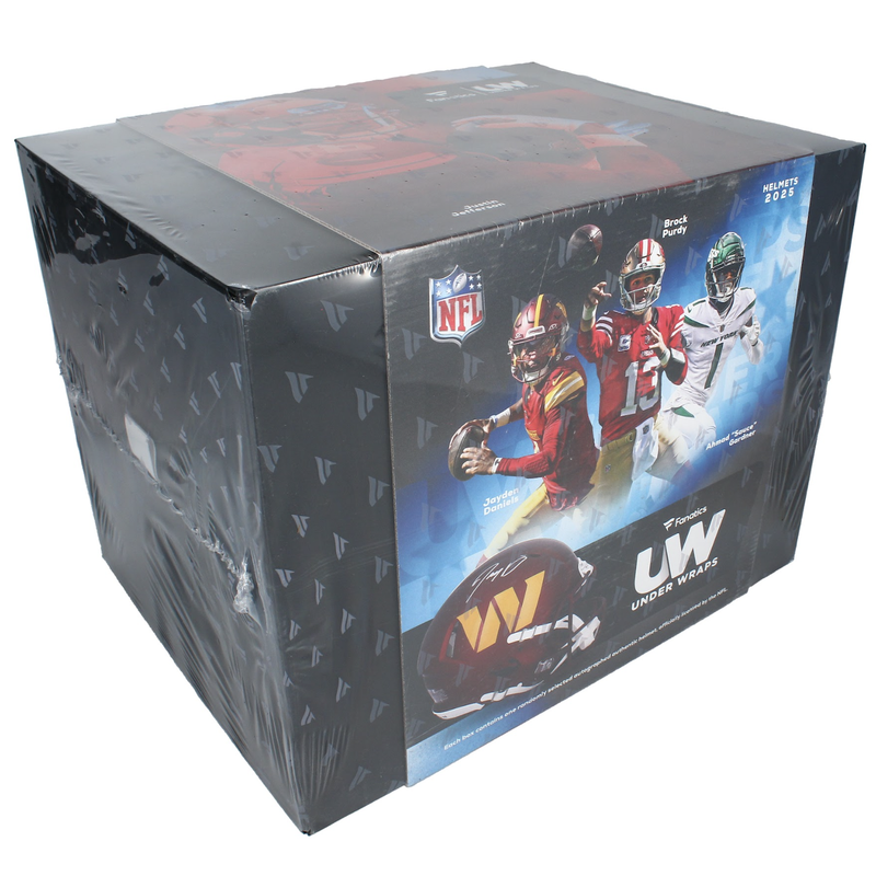 2025 Fanatics NFL Authentic Helmet Under Wraps (Brady, Jayden, Caleb, etc.)