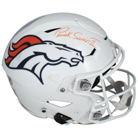Patrick Surtain II Autographed Broncos 2024 Alternate Speedflex White Helmet Beckett