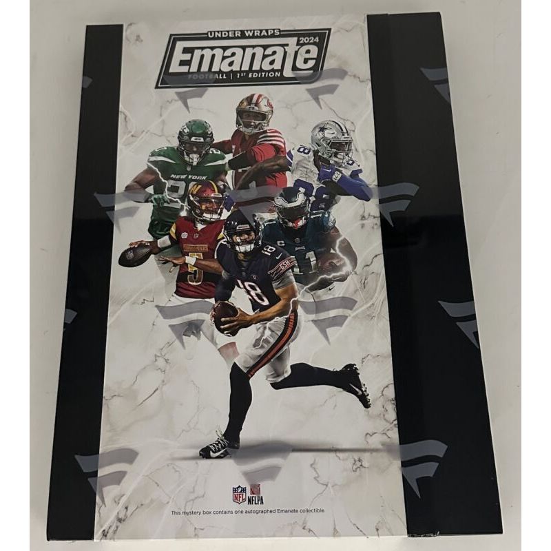 2024 Fanatics Under Wraps NFL Emanate 8 x 10 Autograph Factory Sealed Box