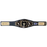 Rashid Shaheed Autographed New Orleans Saints "Geaux Saints!" Championship Title Belt Beckett