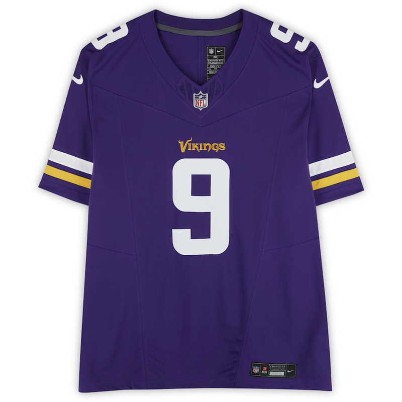 J.J. McCarthy Autographed Minnesota Vikings Purple Limited Jersey Fanatics